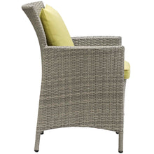 Load image into Gallery viewer, Conduit Outdoor Patio Wicker Rattan Dining Armchair by Modway
