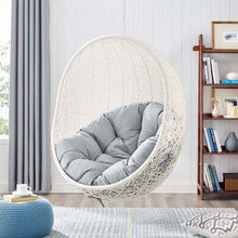 Load image into Gallery viewer, Hide Outdoor Patio Sunbrella¨ Swing Chair With Stand by Modway
