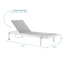 Load image into Gallery viewer, Charleston Outdoor Patio Chaise Lounge Chair by Modway
