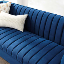 Load image into Gallery viewer, Shift Channel Tufted Performance Velvet Sofa by Modway
