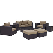 Load image into Gallery viewer, Convene 8 Piece Outdoor Patio Sectional Set by Modway
