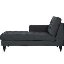 Load image into Gallery viewer, Empress Left-Arm Upholstered Fabric Chaise by Modway
