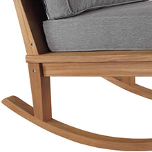 Load image into Gallery viewer, Marina Outdoor Patio Teak Rocking Chair by Modway
