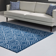 Load image into Gallery viewer, Frame Transitional Moroccan Trellis 5x8 Area Rug by Modway
