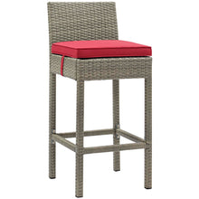 Load image into Gallery viewer, Conduit Outdoor Patio Wicker Rattan Bar Stool Set of 2 by Modway
