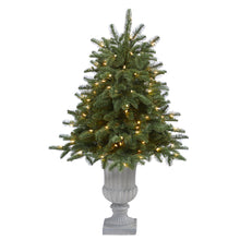 Load image into Gallery viewer, 3.5&#39; South Carolina Spruce Artificial Christmas Tree w/ 100 White Warm Light
