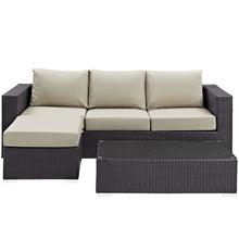 Load image into Gallery viewer, Convene 3 Piece Outdoor Patio Sofa Set by Modway
