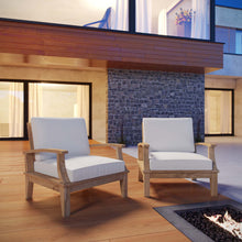 Load image into Gallery viewer, Marina 2 Piece Outdoor Patio Teak Set by Modway

