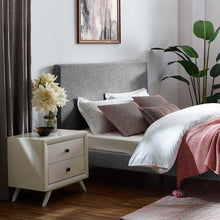 Load image into Gallery viewer, Taylor Upholstered Linen Fabric Full / Queen Headboard by Modway

