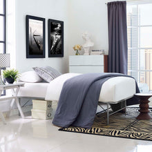 Load image into Gallery viewer, Horizon Stainless Steel Twin Bed Frame by Modway
