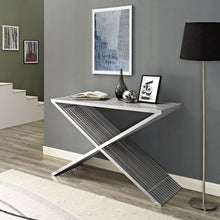 Load image into Gallery viewer, Press Stainless Steel Console Table by Modway
