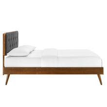 Load image into Gallery viewer, Bridgette Wood Twin Platform Bed With Splayed Legs by Modway
