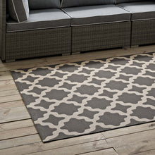 Load image into Gallery viewer, Cerelia Moroccan Trellis Indoor and Outdoor 5x8 Area Rug by Modway
