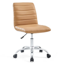 Load image into Gallery viewer, Ripple Armless Mid Back Vinyl Office Chair by Modway
