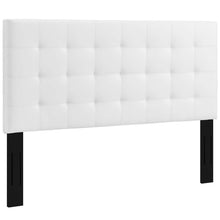 Load image into Gallery viewer, Paisley Tufted Upholstered Faux Leather King and California King Headboard by Modway
