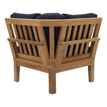 Load image into Gallery viewer, Marina Outdoor Patio Teak Corner Sofa by Modway
