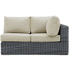 Load image into Gallery viewer, Summon Outdoor Patio Sunbrella¨ Right Arm Loveseat by Modway
