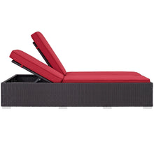 Load image into Gallery viewer, Convene Double Outdoor Patio Chaise by Modway
