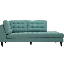 Load image into Gallery viewer, Empress Upholstered Fabric Right Facing Bumper by Modway
