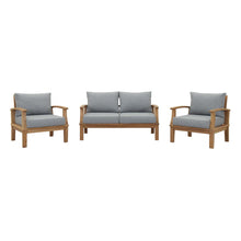 Load image into Gallery viewer, Marina 3 Piece Outdoor Patio Teak Set by Modway
