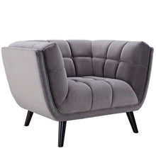 Load image into Gallery viewer, Bestow 2 Piece Performance Velvet Sofa and Armchair Set by Modway
