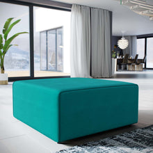 Load image into Gallery viewer, Mingle Fabric Ottoman by Modway
