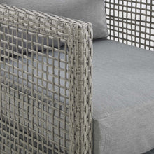 Load image into Gallery viewer, Aura 3 Piece Outdoor Patio Wicker Rattan Set by Modway
