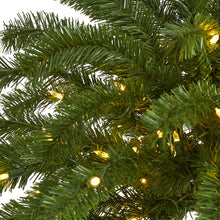 Load image into Gallery viewer, 5&#39; Christmas Palm Artificial Tree with 150 Warm White LED Lights
