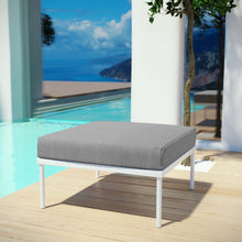 Load image into Gallery viewer, Harmony Outdoor Patio Aluminum Ottoman by Modway
