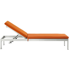 Load image into Gallery viewer, Shore Outdoor Patio Aluminum Chaise with Cushions by Modway
