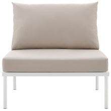 Load image into Gallery viewer, Harmony Armless Outdoor Patio Aluminum Chair by Modway
