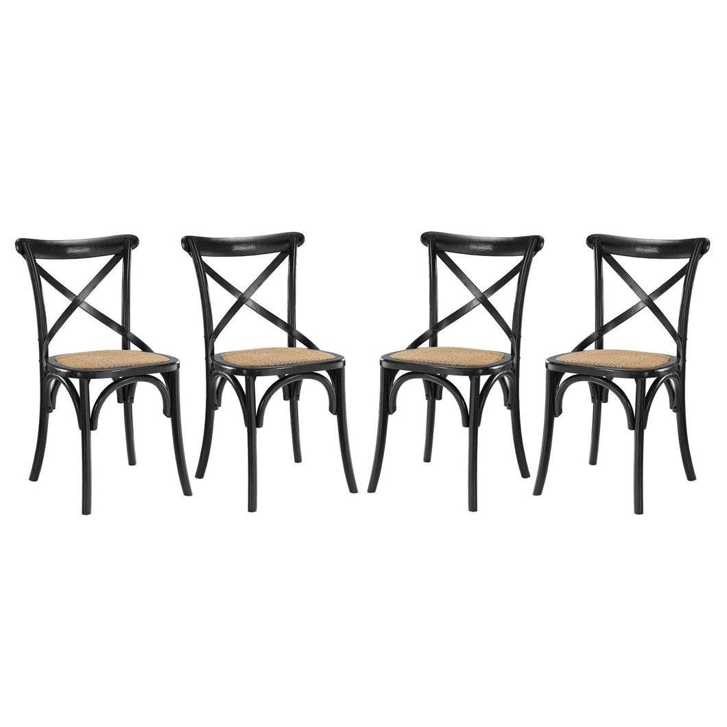 Gear Dining Side Chair Set of 4 by Modway