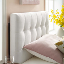 Load image into Gallery viewer, Lily Biscuit Tufted Performance Velvet Twin Headboard by Modway
