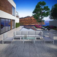 Load image into Gallery viewer, Fortuna 7 Piece Outdoor Patio Sectional Sofa Set by Modway
