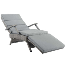 Load image into Gallery viewer, Envisage Chaise Outdoor Patio Wicker Rattan Lounge Chair by Modway
