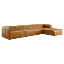 Load image into Gallery viewer, Bartlett 5-Piece Vegan Leather Sectional Sofa by Modway
