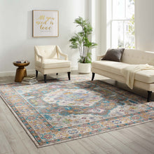 Load image into Gallery viewer, Success Anisah Distressed Floral Vintage Medallion 8x10 Area Rug by Modway
