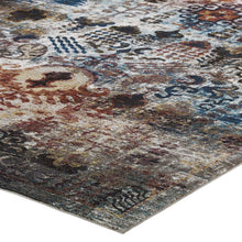 Load image into Gallery viewer, Success Tahira Transitional Distressed Vintage Floral Moroccan Trellis 4x6 Area Rug by Modway
