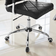 Load image into Gallery viewer, Lattice Vinyl Office Chair by Modway
