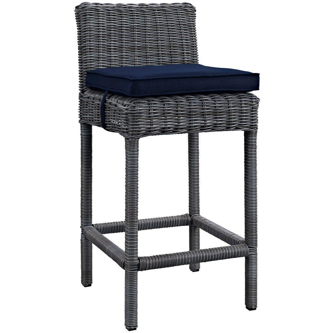 Summon Outdoor Patio Sunbrella¨ Bar Stool by Modway