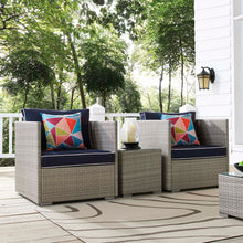 Load image into Gallery viewer, Repose 3 Piece Outdoor Patio Sectional Set by Modway
