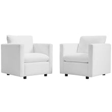 Load image into Gallery viewer, Activate Upholstered Fabric Armchair Set of 2 by Modway
