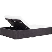 Load image into Gallery viewer, Convene Double Outdoor Patio Chaise by Modway
