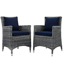Load image into Gallery viewer, Summon 2 Piece Outdoor Patio Sunbrella¨ Dining Set by Modway
