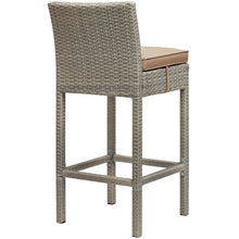 Load image into Gallery viewer, Conduit Outdoor Patio Wicker Rattan Bar Stool Set of 4 by Modway
