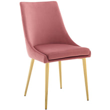Load image into Gallery viewer, Viscount Modern Accent Performance Velvet Dining Chair by Modway
