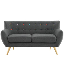 Load image into Gallery viewer, Remark Upholstered Fabric Loveseat by Modway
