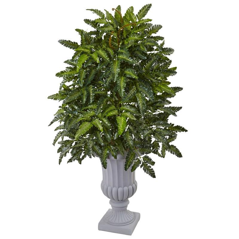 Bracken Fern with Urn