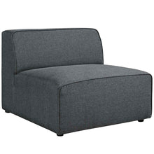 Load image into Gallery viewer, Mingle 5 Piece Upholstered Fabric Armless Sectional Sofa Set by Modway
