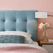 Load image into Gallery viewer, Lily Biscuit Tufted Performance Velvet Full Headboard by Modway
